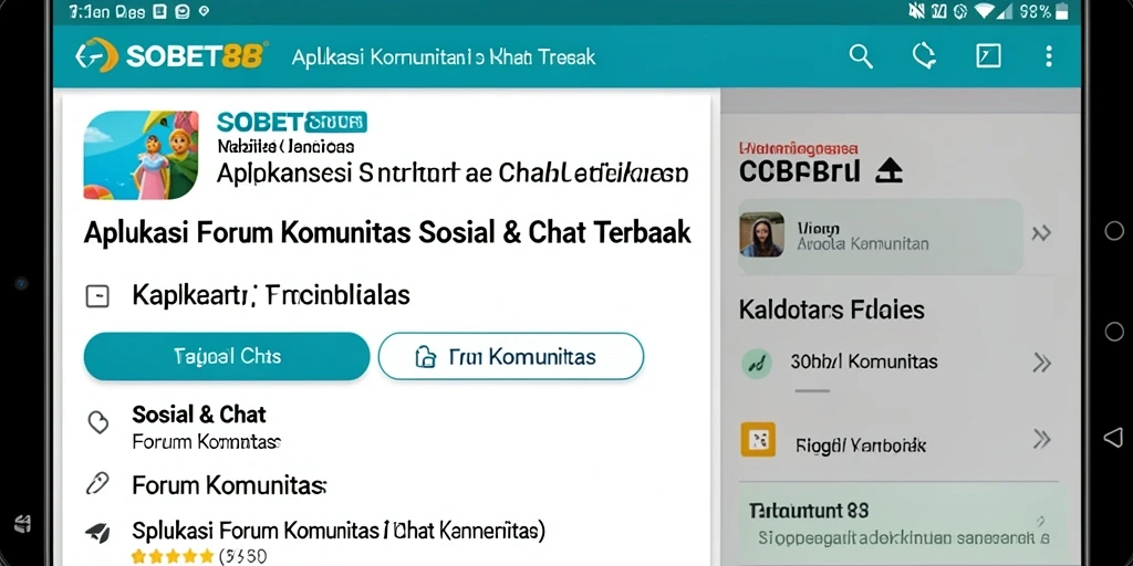 Tampilan antarmuka SOBET88 yang modern dan intuitif.