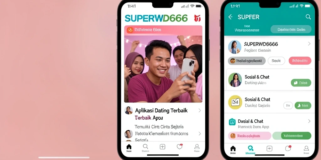 Tampilan antarmuka pengguna dari SUPERWD666 yang modern dan intuitif.
