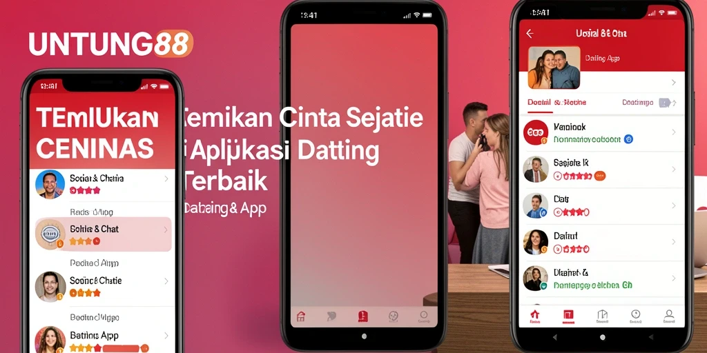 Antarmuka UNTUNG88 memperlihatkan berbagai fitur menarik untuk membantu menemukan pasangan.