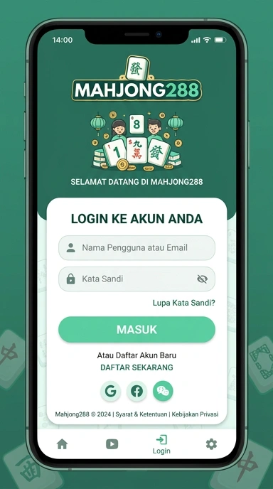 Panduan Login Akun Mahjong288 untuk Android
